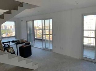 Cobertura com 3 suítes e 2 banheiros à venda, 135 m² bela vista osasco!