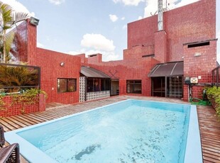 Cobertura no ed. san carlo, alto da xv, 199m + 100m terraço piscina aquecida, 3 suites, 4 vagas, dependencias