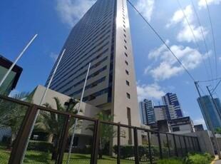 Flat para aluguel, 1 quarto, 1 vaga, pina - recife/pe