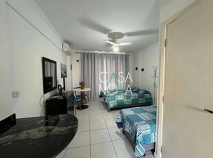 Kitnet com 1 dormitório à venda, 36 m² por r$ 325.000,00 - gonzaga - santos/sp