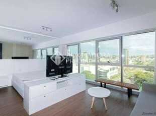 Loft com 1 quarto à venda na avenida borges de medeiros, 2277, praia de belas, porto alegre, 43 m2 por r$ 580.000