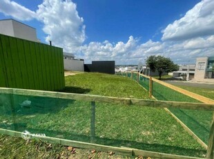 Terreno em condomínio à venda, condomínio residencial brescia - indaiatuba/sp