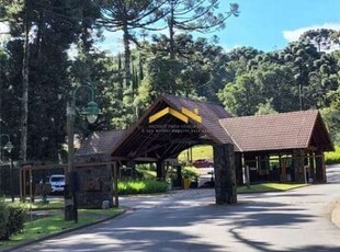 Terreno em condomínio de altíssimo padrão em gramado, 1284m²!!!