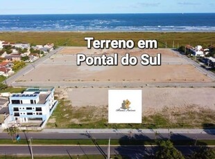 Terreno para venda em pontal do paraná, pontal do sul