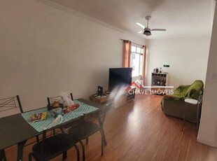 Apartamento em Aparecida, Santos/SP de 60m² 1 quartos à venda por R$ 368.000,00