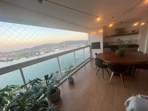 Apartamento em Ponta da Praia, Santos/SP de 132m² 3 quartos à venda por R$ 1.979.000,00