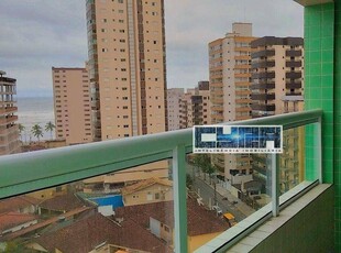 Apartamento em Vila Caiçara, Praia Grande/SP de 72m² 2 quartos à venda por R$ 571.000,00