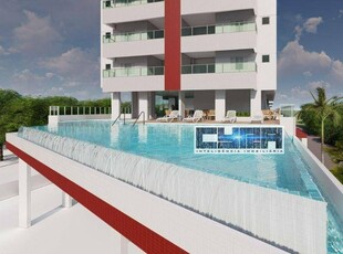 Apartamento em Vila Caiçara, Praia Grande/SP de 79m² 2 quartos à venda por R$ 398.000,00