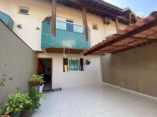 Sobrado em Balneário Maracanã, Praia Grande/SP de 90m² 2 quartos à venda por R$ 459.000,00