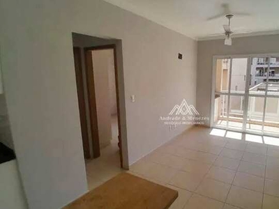 Apartamento com 1 dormitório para alugar, 45 m² por R$ 1.450/mês - Nova Aliança - Ribeirão