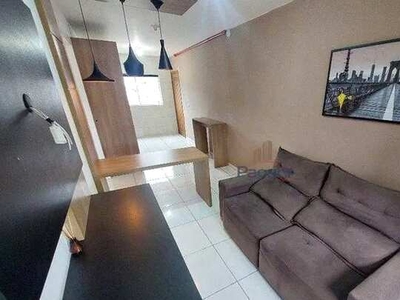 Apartamento com 2 dormitórios para alugar, 51 m² por R$ 1.493,00/mês - Bela Vista - Palhoç