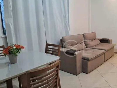 Apartamento Impecável - Mobiliado 1 dormitório para alugar, 60 m² por R$ 2.800/mês - Boqu