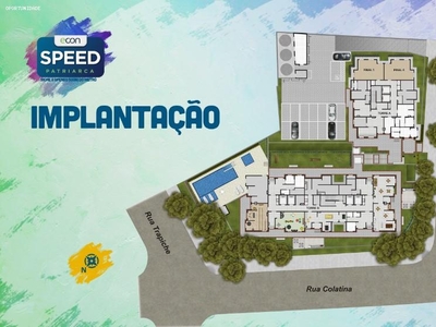 Apartamento para venda em São Paulo / SP, CIDADE PATRIARCA, 2 dormitórios, 1 banheiro, área total 35,00, área construída 35,00