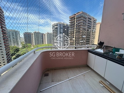 Apartamento em Barra da Tijuca, Rio de Janeiro/RJ de 70m² 2 quartos para locação R$ 4.000,00/mes