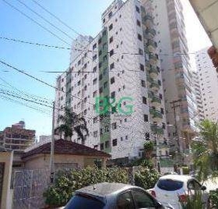 Apartamento em Campo da Aviação, Praia Grande/SP de 44m² 1 quartos à venda por R$ 130.653,44