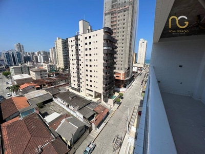 Apartamento em Campo da Aviação, Praia Grande/SP de 60m² 1 quartos à venda por R$ 319.000,00