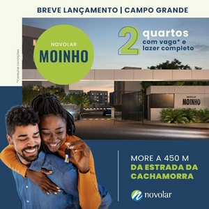 Apartamento em Campo Grande, Rio de Janeiro/RJ de 45m² 2 quartos à venda por R$ 213.000,00