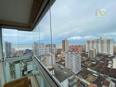 Apartamento em Cidade Ocian, Praia Grande/SP de 90m² 3 quartos à venda por R$ 799.000,00