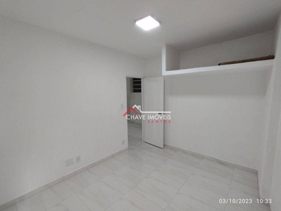 Apartamento em Embaré, Santos/SP de 38m² 1 quartos à venda por R$ 290.000,00 ou para locação R$ 2.000,00/mes
