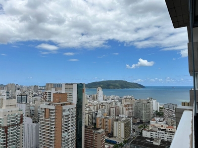 Apartamento em Gonzaga, Santos/SP de 82m² 2 quartos à venda por R$ 979.000,00