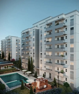 Apartamento em Jardim Barbacena, Cotia/SP de 52m² 2 quartos à venda por R$ 246.000,00