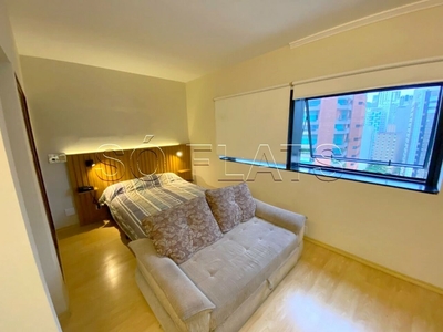 Apartamento em Jardim Paulista, São Paulo/SP de 28m² 1 quartos para locação R$ 2.820,00/mes