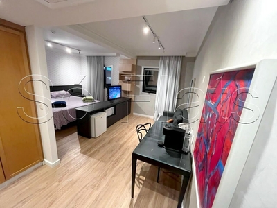 Apartamento em Pinheiros, São Paulo/SP de 32m² 1 quartos para locação R$ 2.100,00/mes