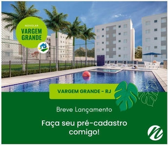 Apartamento em Vargem Grande, Rio de Janeiro/RJ de 45m² 2 quartos à venda por R$ 204.000,00