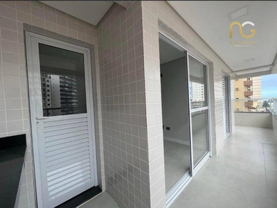Apartamento em Vila Caiçara, Praia Grande/SP de 48m² 1 quartos à venda por R$ 394.000,00