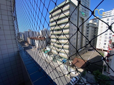 Apartamento em Vila Guilhermina, Praia Grande/SP de 55m² 1 quartos à venda por R$ 239.000,00