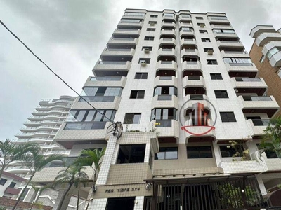 Apartamento em Vila Guilhermina, Praia Grande/SP de 63m² 1 quartos à venda por R$ 284.000,00