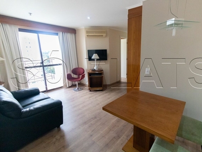 Apartamento em Vila Olímpia, São Paulo/SP de 52m² 2 quartos para locação R$ 2.600,00/mes