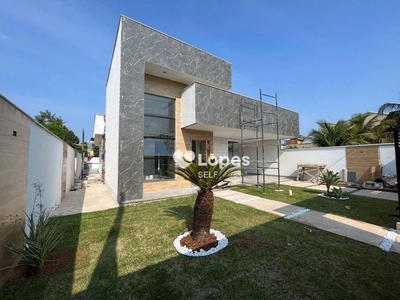 Casa em Jardim Atlântico Leste (Itaipuaçu), Maricá/RJ de 139m² 3 quartos à venda por R$ 689.000,00