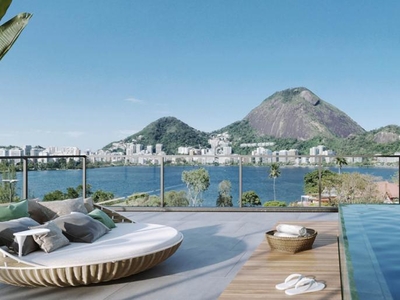 Penthouse em Lagoa, Rio de Janeiro/RJ de 337m² 4 quartos à venda por R$ 10.678.753,00