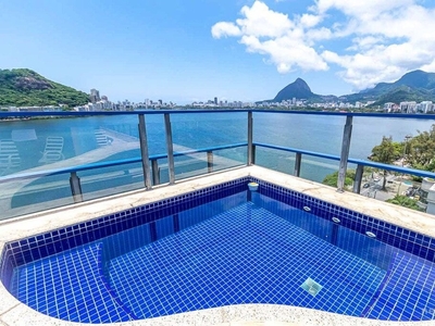 Penthouse em Lagoa, Rio de Janeiro/RJ de 567m² 4 quartos à venda por R$ 8.979.000,00
