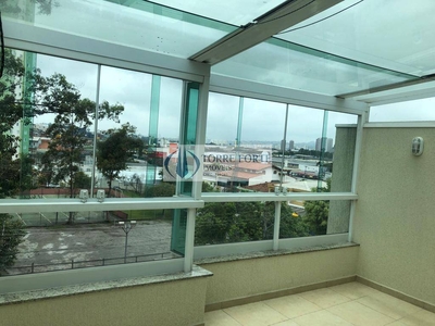 Penthouse em Parque Jaçatuba, Santo André/SP de 120m² 2 quartos à venda por R$ 479.000,00 ou para locação R$ 2.800,00/mes