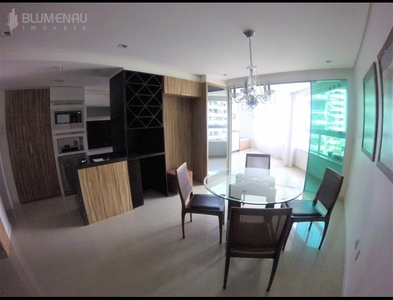 Apartamento no Bairro Jardim Blumenau em Blumenau com 3 Dormitórios (3 suítes) e 140 m²