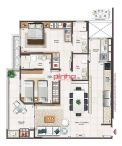 Apartamento Com 2 Dormitórios À Venda, 96 M² Por R$ 590.567,00
