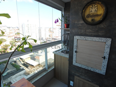 Apartamento De 2 Dormitórios Sendo 1 Suíte Mobiliado Disponível Para Venda, No Bairro Barreiros Em São José, Sc