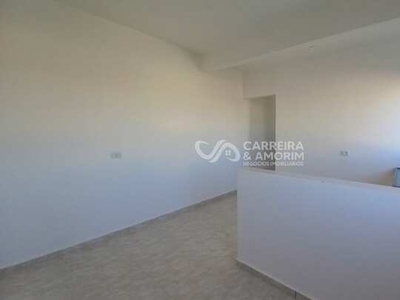 ALUGO CASA NOVA COM 1 DORMITÓRIO, SALA, COZINHA AMERICANA, 1 BANHEIRO, ÁREA DE SERVIÇO, SH