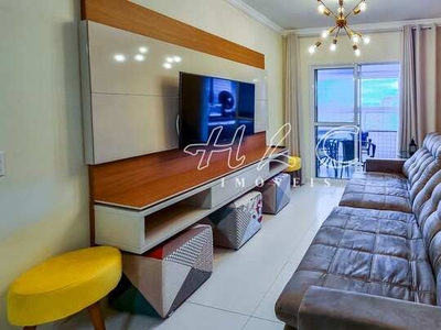 Apartamento Decorado à Venda em Vila Caiçara, Praia Grande - condomínio Edificio Salvador