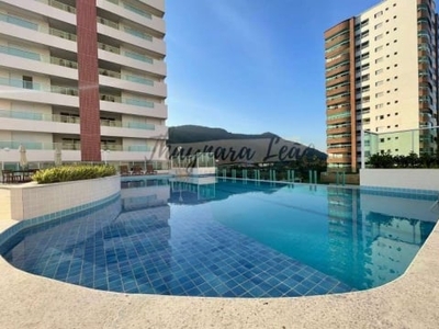 Apartamento com 3 Dormitórios em Mongaguá, Frente Mar, Lazer Completo 112m² R$ 690.000