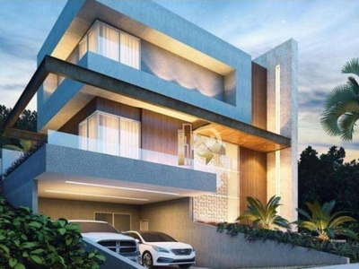 Casa alto padrão com 4 suítes e escritório à venda, 414 m² Condomínio Alphaville São José dos Campos/SP