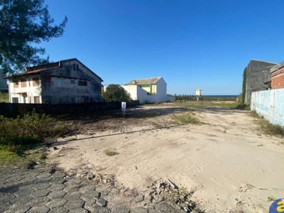 Excelente terreno frente para o mar jardim estoril, guaratuba - pr.