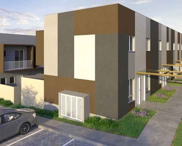 Lançamento Residencial Cellebra, Casas Sobrados de 49,52m2 e 48,30m2, 2 Dormitórios, 1 Ban