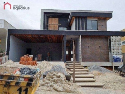 Sobrado com 4 dormitórios à venda, 405 m² por R$ 2.900.000,00 - Condomínio Residencial Jaguary - São José dos Campos/SP