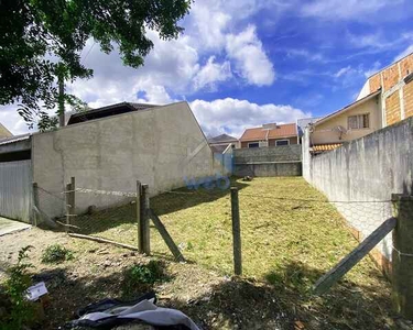 Terreno à venda na região do Vitória Régia, no Bairro CIC, com dimensões de 8X20m, tendo 1