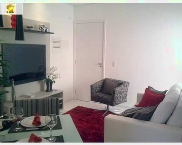 Apartamento 56 m² | 2 dormitórios | Varanda