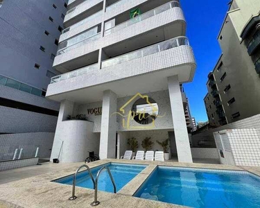 Apartamento com 2 dormitórios à venda, 63 m² por R$ 410.000,00 - Canto do Forte - Praia Gr