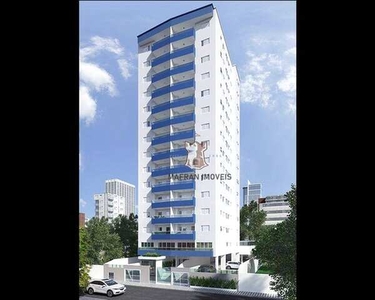 Apartamento com 2 dormitórios à venda, 69 m² por R$ 367.184,00 - Vila Guilhermina - Praia